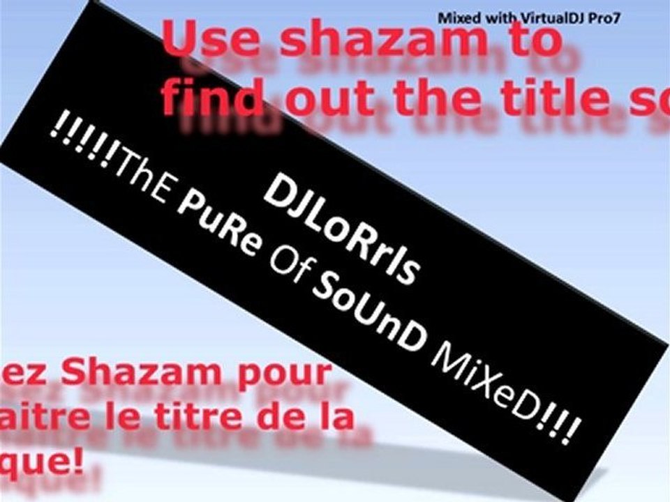 DJLoRrIs - PLAYLIST FIN OCTOBRE 2012