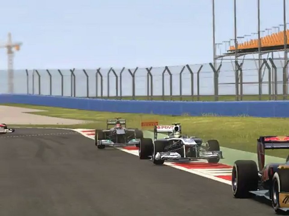 F1 2011 - GP d'Inde - Kier vs Schumacher (4)