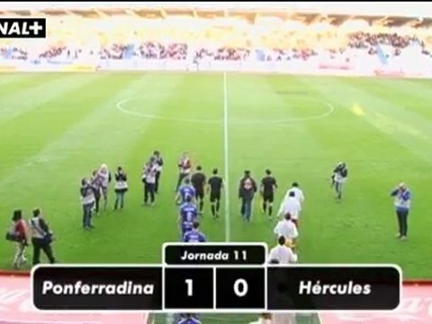 Liga Adelante Ponferradina 1 Hércules 0