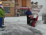Premières neiges à Montgenèvre