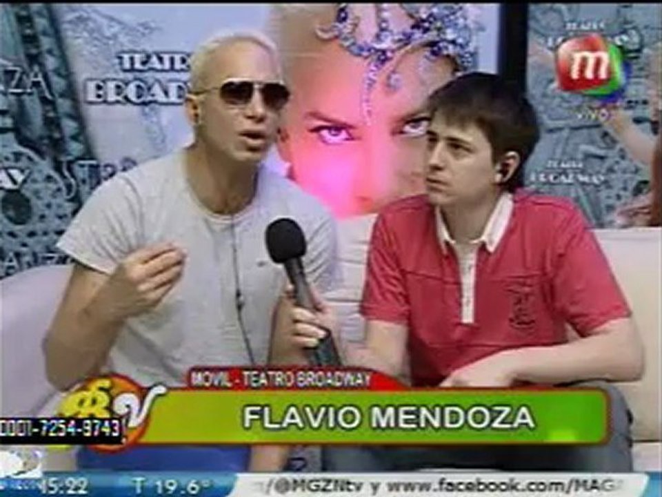 Pronto.com.ar Flavio Mendoza habla de su nuevo espectáculo