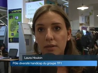 Job étudiant : Un forum pour dépasser le handicap ITW TF1