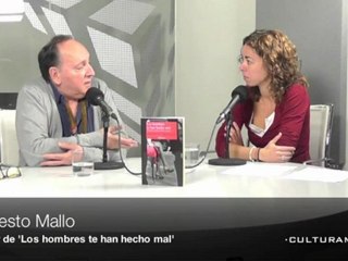 Ernesto Mallo, autor de 'Los hombres te han hecho mal'. 29-10-2012