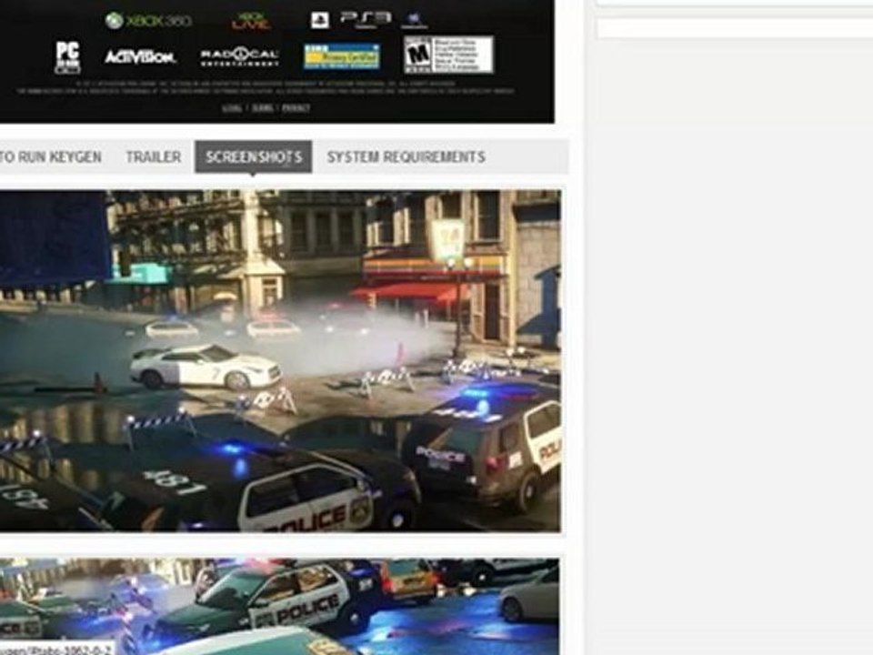 Need for Speed Most Wanted 2012 Code Generator
