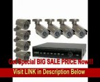 Q-See QT426-803-5 16 Channel H.264 Sleek DVR System with 8 Weatherproof CCD Cameras and Remote Monitoring