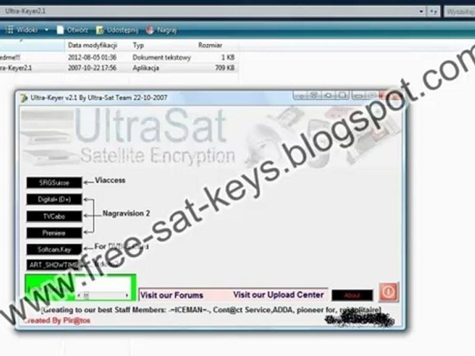 Ultra-Keyer v2.1 - Sat Keys Downloader / Free Download
