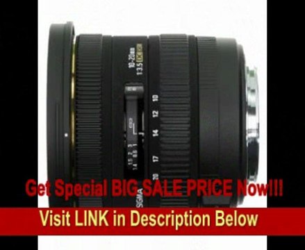 Sigma 10-20mm f/3.5 EX DC HSM ELD SLD Aspherical Super Wide Angle Lens for Sony Digital SLR Cameras