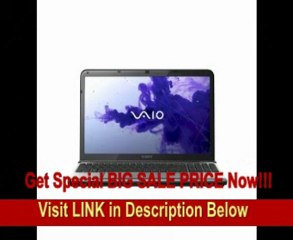 Download Video: Sony Vaio E Series 15.5-inch Notebook (Intel Core i7 3rd generation i7-3720QM processor - 2.60GHz with TURBO BOOST to 3.60GHz, 8 GB RAM, 1 TB HardTB Hard Drive (1000 GB), Blu-Ray, 15.5 LED Backlit WIDESCREEN display, Windows 7) Laptop PC SVE15 Series