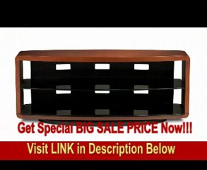BDI Valera 9729 Triple Wide Open TV Stand (Natural Stained Cherry)