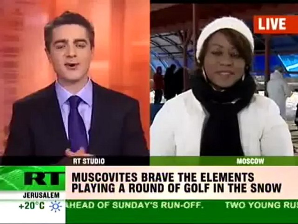 Snow Golf: Putting white into Putting Green