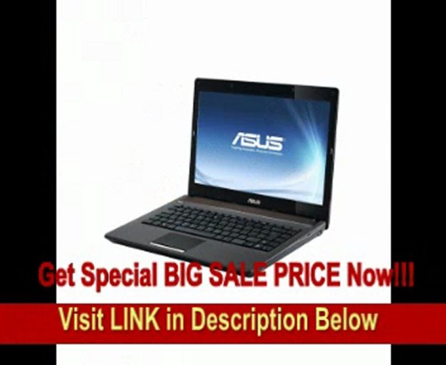 ASUS N82JQ-X1 14-Inch Laptop (Dark Brown)