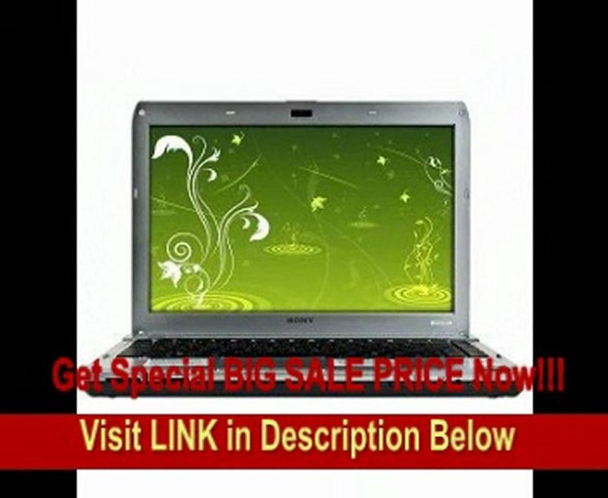 Sony VPC-S131FM/S Core i5-460M Dual-Core 2.53GHz 4GB 640GB DVD&plusmnRW 13.3 Laptop Windows 7 Home Premium w/Webcam, 6-Cell & Bluetooth