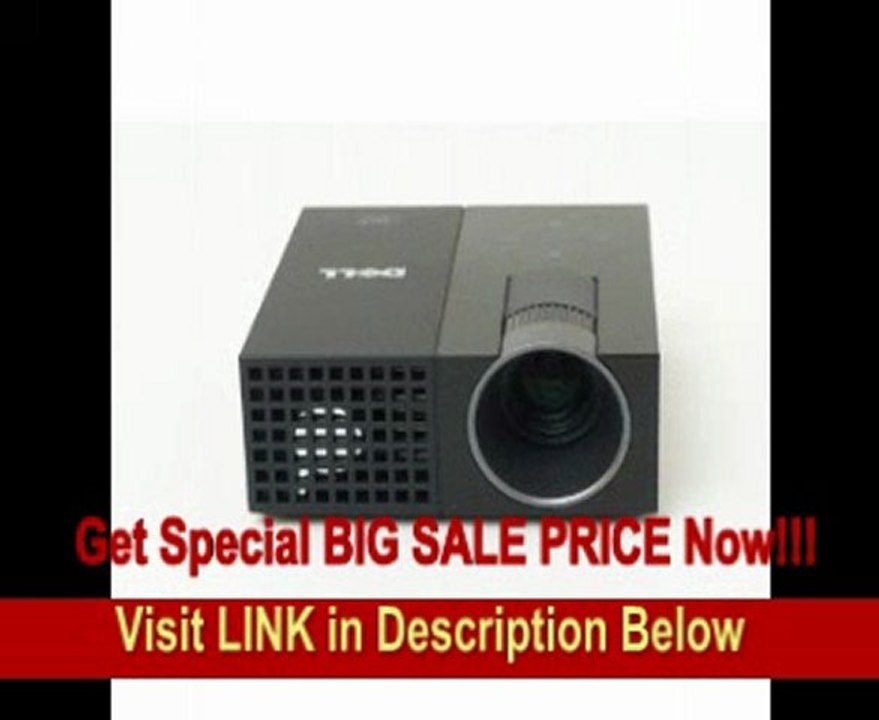 Dell M109s On-the-go DLP Projector - 50 ANSI lumens - SVGA (858 x 600) - Aspect Ratio: 4:3 - Contrast Ratio 800:1 - Pocket-sized