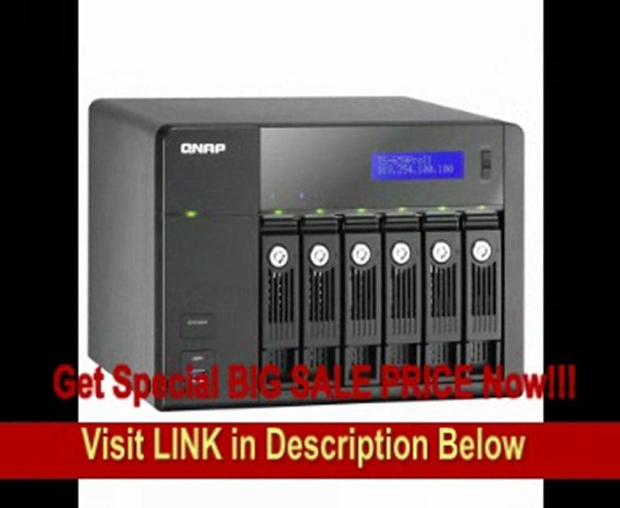 QNAP USB 3.0. SATA 6Gbp/s Up to 3 GB DDRIII RAM 6-Bay Turbo NAS Tower Server TS-659 ProII-US