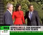 US fudges Georgia NATO hope