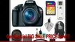 Canon EOS Rebel T3 12.2 MP Digital SLR Camera Body & EF-S 18-55mm IS II Lens with 75-300mm III Lens + 16GB Card + Battery + Backpack Sling Case + (2) Filters + Cleaning Kit