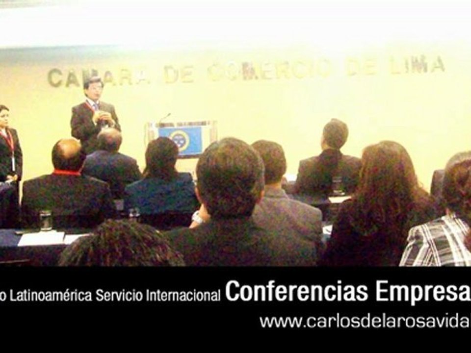 Motivador Conferencista Carlos de la Rosa Vidal