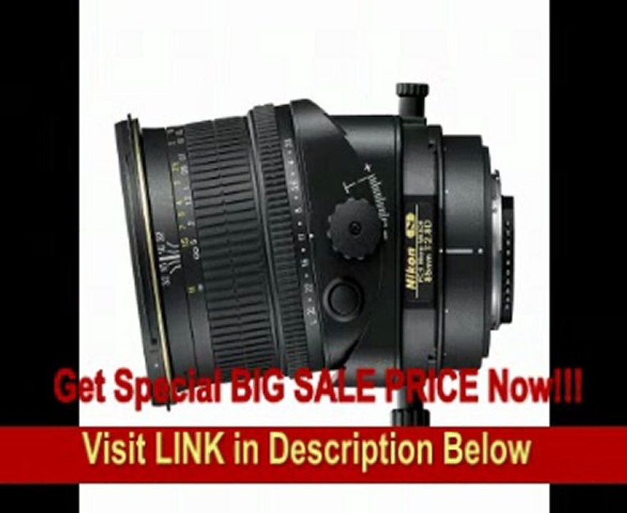 Nikon 85mm f/2.8D PC-E Micro Nikkor Lens