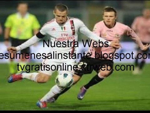Palermo vs Ac Milan 30/10/2012