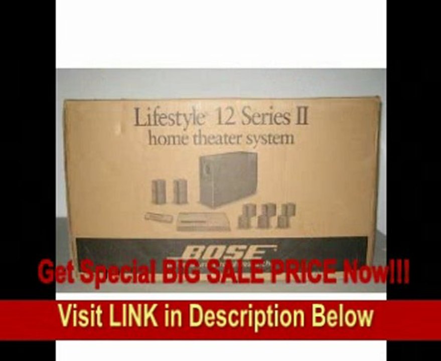 Bose LS12IIBLK Lifestyle 12 Series II Home Theater System (Black)