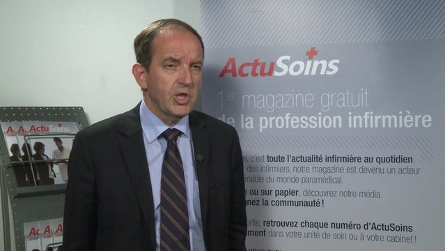 3 minutes / 3 questions : Didier BORNICHE, président de l'Ordre National des Infirmiers
