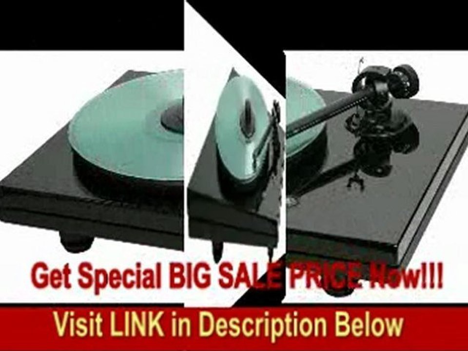 Music Hall mmf 5.1 Black Record Turntable
