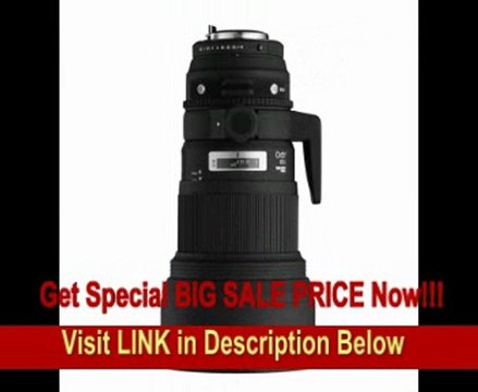 Sigma 300mm f/2.8 EX DG IF HSM APO Telephoto Lens for Canon SLR Cameras