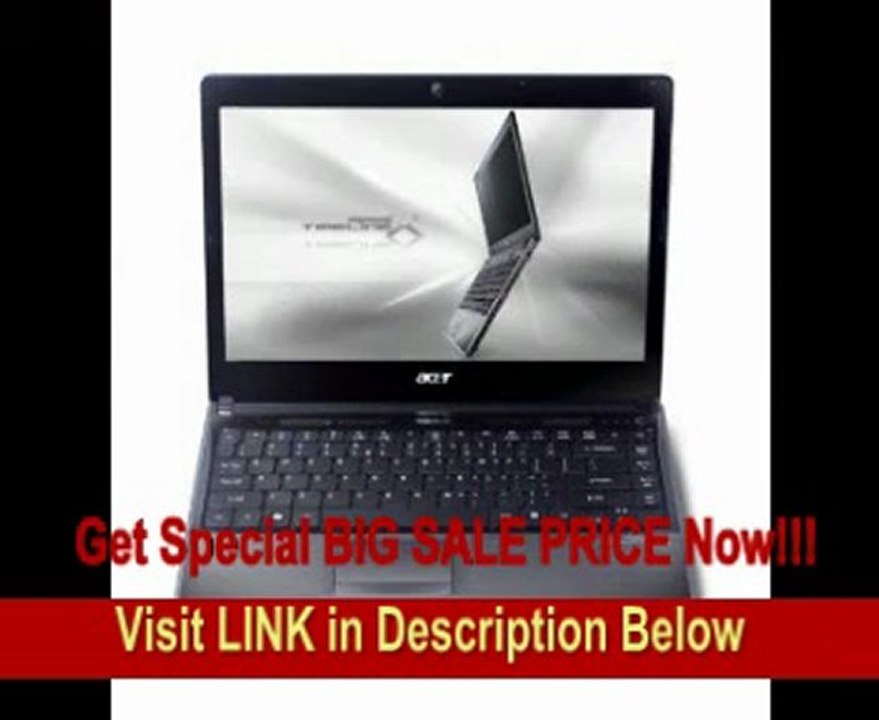 Acer Aspire TimelineX AS3820T-5246 13.3-Inch HD Laptop (Black Brushed Aluminum)