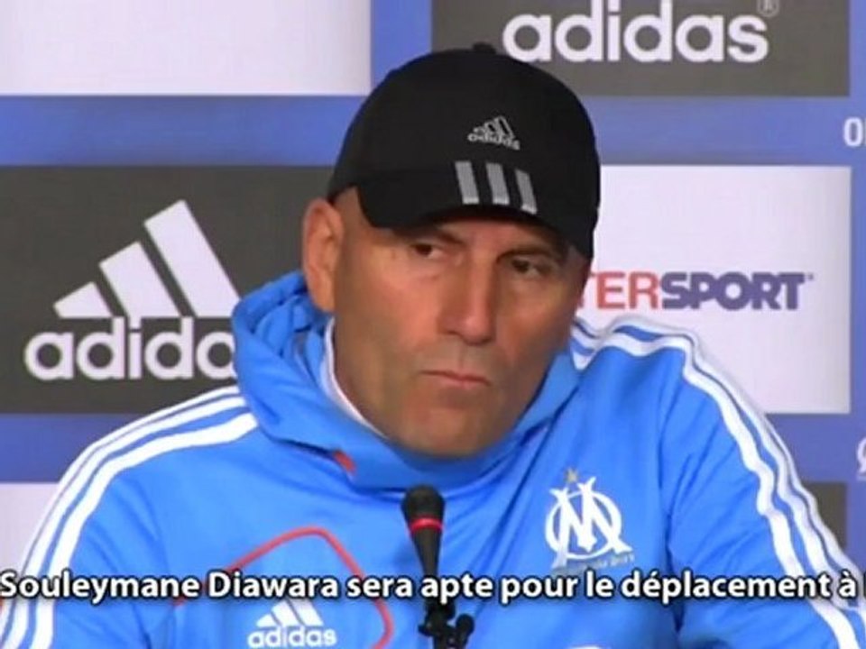 Baup : "Mercredi, ça sera un peu juste pour Diawara"
