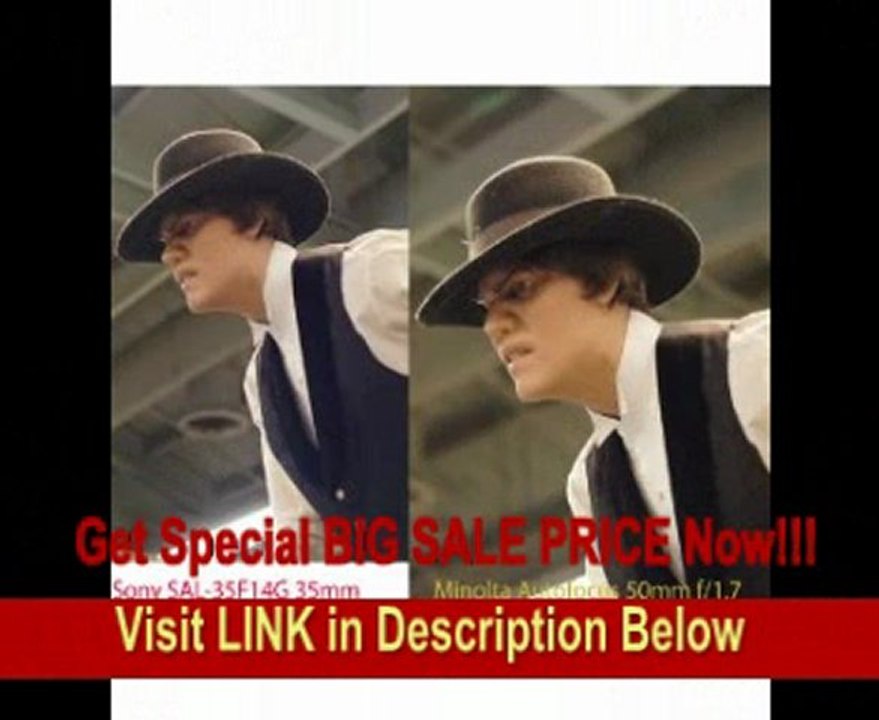 Sony SAL-35F14G 35mm f/1.4 Aspherical G Series Standard Zoom Lens for Sony Alpha Digital SLR Camera