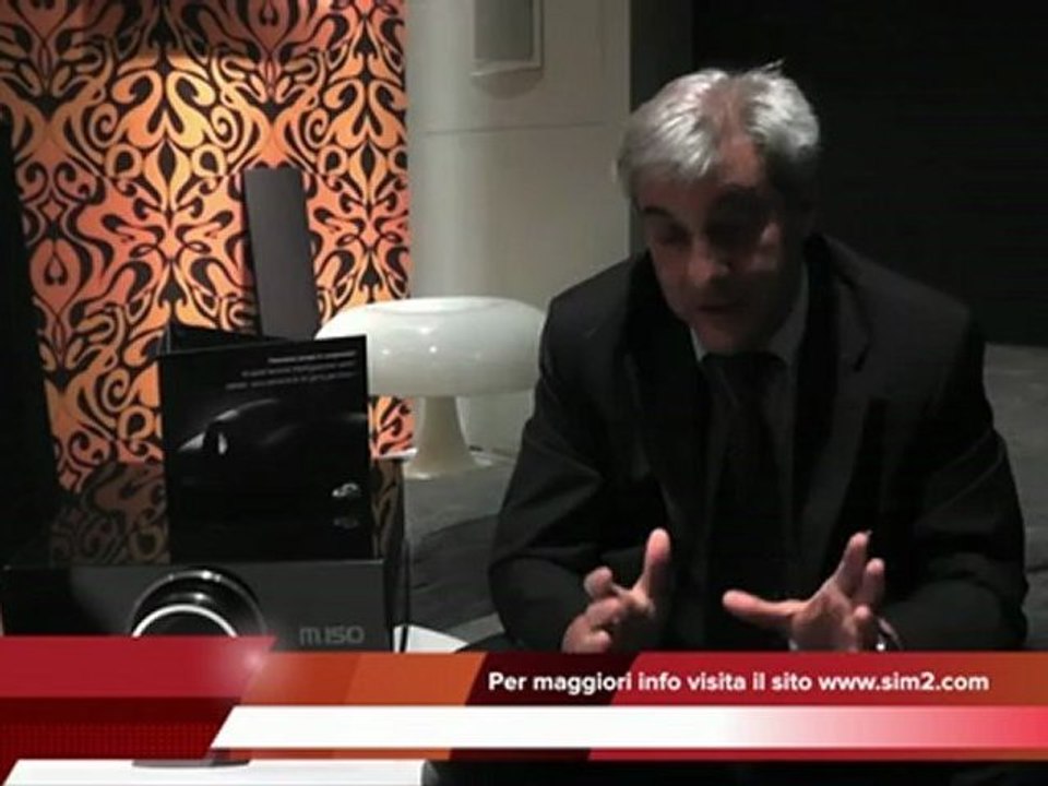 Sim2 Multimedia Italia - M150 il Primo Proiettore a Led 3D Attivo - Presentazione - AVRMagazine.com