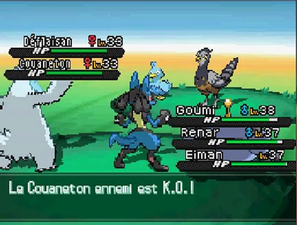 let's ply pokémon noir 2 épisode 17: une évolution + un échange = hsard46 sur des poutres.