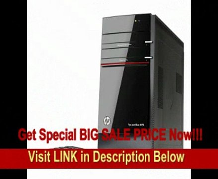 HP Pavilion Elite h8-1010 Desktop Computer - Black