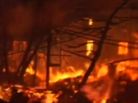 Ouragan Sandy : le Queens en proie aux flammes