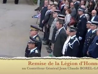 AGDE - EVRY - 2012 - Le contrôleur général Jean-Claude BOREL GARIN a été fait Chevalier de la Légion d'Honneur