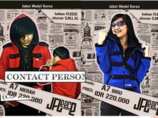 jaket harajuku Jakarta, Bandung dan Surabaya