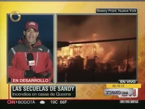 En Video: Declaran como zona catastrófica áreas de Nueva York y Nueva Jersey, afectadas por Sandy