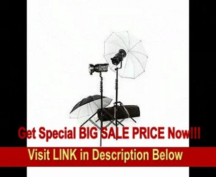 Bowens Gemini 400/400 Umbrella Studio Kit, with Two 400 watt Second Monolights, Umbrellas, Stands and Carry Bag