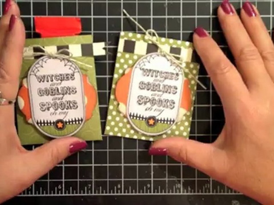 Stampin' Up! Video Tutorial Quick Toxic Treats Halloween Treat