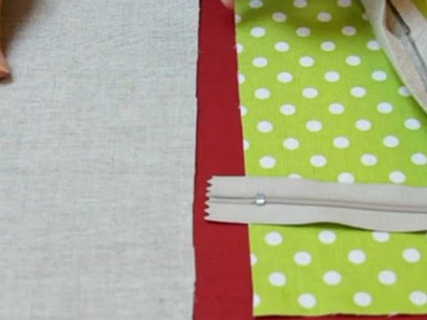 cours de couture - apprendre à coudre un porte monnaie - tuto de couture