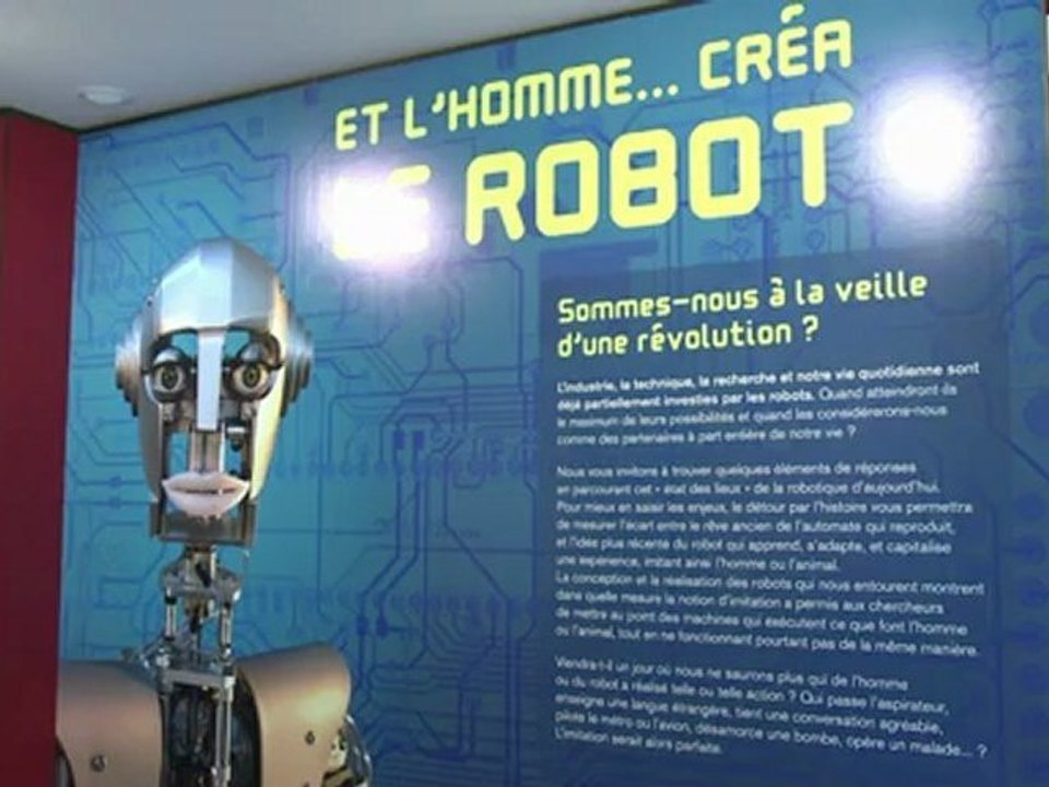 Le robot, le meilleur outil de l'homme, s'expose à Paris