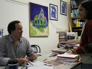 Portrait de P.Larzabale - ENS-cachan, réalisation Fabrice Mengotti de l'atelierdevideo.com