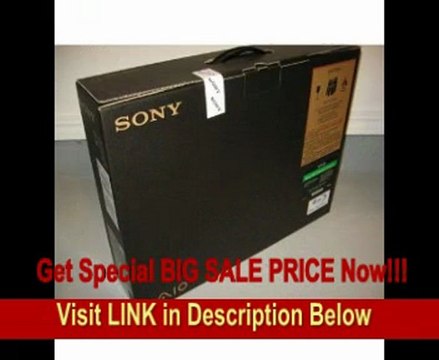 Sony Vaio vpcF12AFM/H Core I3-350M 2.26GHz 4GB 500GB HD Blu-ray Disc-enabled DVD&plusmnRW/CD-RW drive MOTION EYE webcam with microphone and face-tracking technology