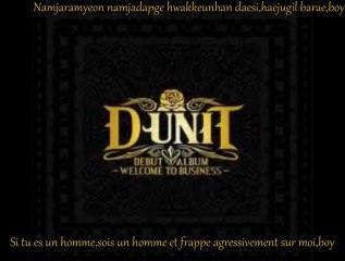 [VOSTFR+LYRICS] D-unit - Before the weekend comes