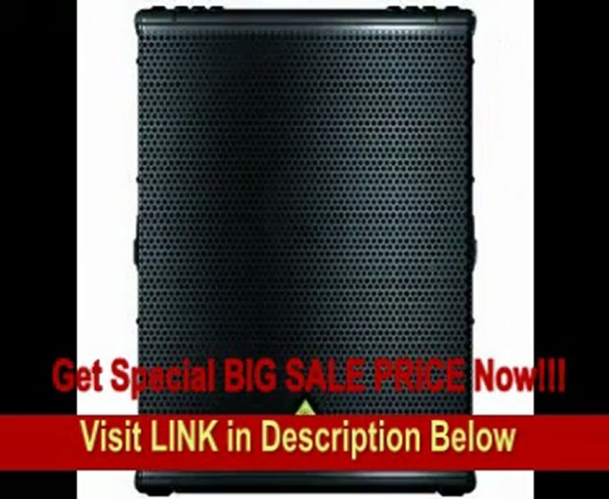 Behringer EUROLIVE B1800D-PRO High-Performance Active 1400-Watt 18-inch PA Subwoofer With Built-In Stereo Crossover