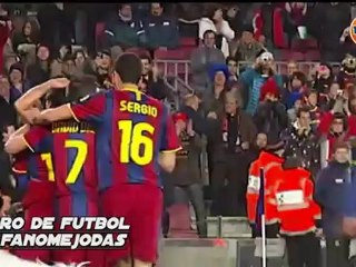 Leo messi vacila a Toño del racing tras marcale penalty