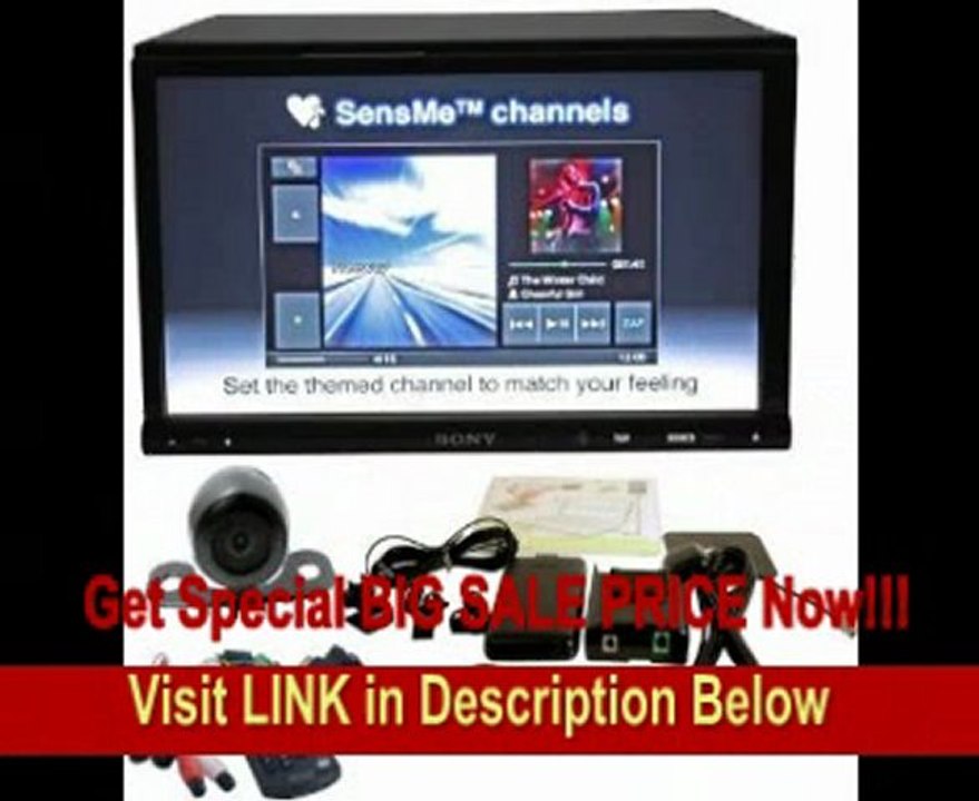 Sony Xnv-770bt 7-Inch Touchscreen Double Din In-dash Dvd/mp3/wma/aac/jpeg... Receiver with Built in Tomtom Navigation and Bluetooth, Night Vision Back up Camera