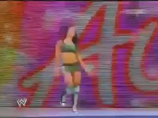 WWE Raw 10/29/12   AJ  vs Beth Phoenix