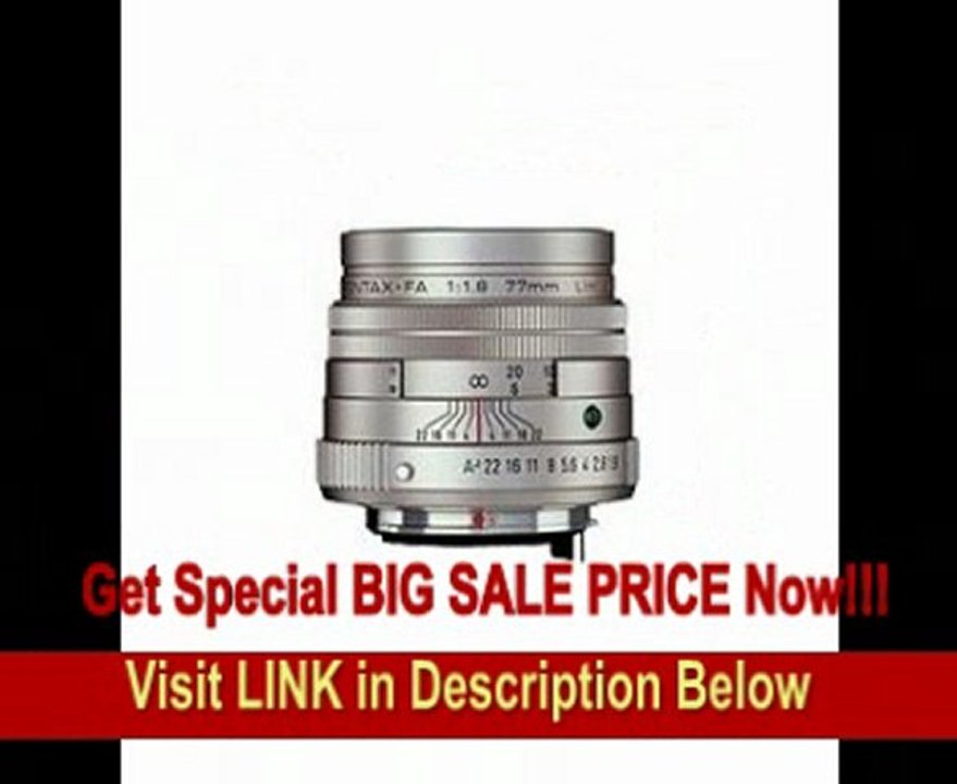 Pentax SMCP-FA 77mm f/1.8 Limited Lens with Case and Hood