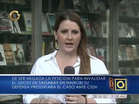 Abogado de Sagaray evalúa llevar caso a instancias internacionales